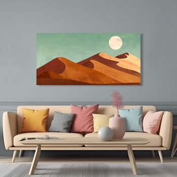 Peinture sur toile : Sayaka Miko, Dunes de tranquillité 2