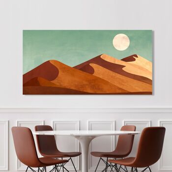 Peinture sur toile : Sayaka Miko, Dunes de tranquillité 3