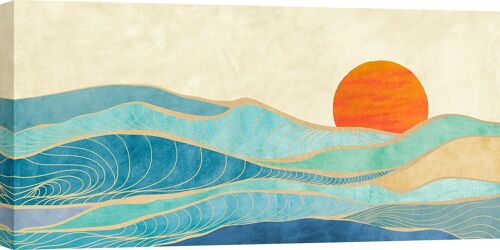 Quadro su tela: Sayaka Miko, Tidal Wave