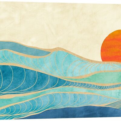 Quadro su tela: Sayaka Miko, Tidal Wave