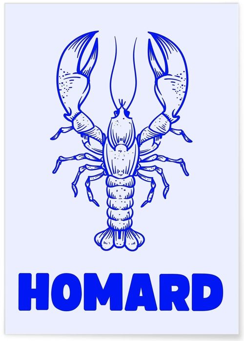 Affiche Homard