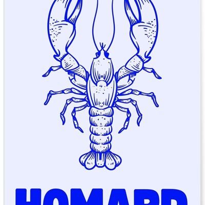 Affiche Homard