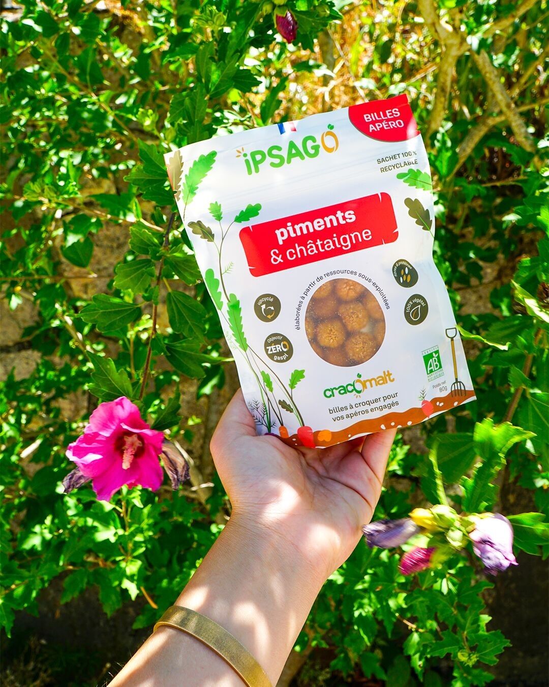 CracOmalt aperitifs - chilli & chestnut