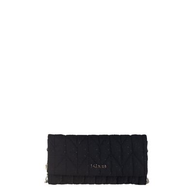 CARTERA BANDOLERA NYLON NEGRO