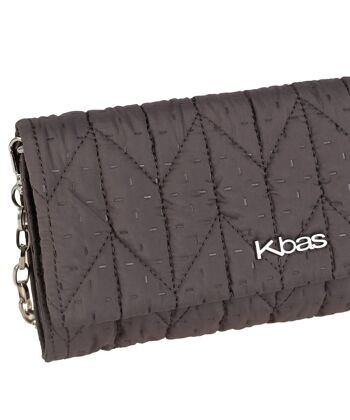 CARTERA BANDOLERA NYLON GRIS 3