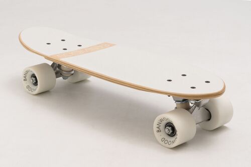 BANWOOD SKATEBOARD WHITE