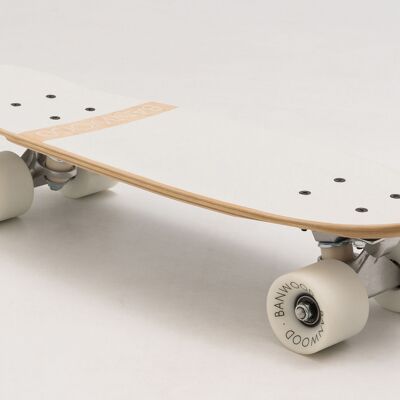 BANWOOD SKATEBOARD WHITE