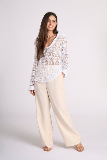 Maxi polo en crochet - Ines 6