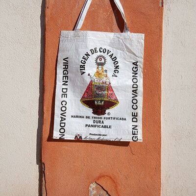 Virgen de Covadonga recycled bag