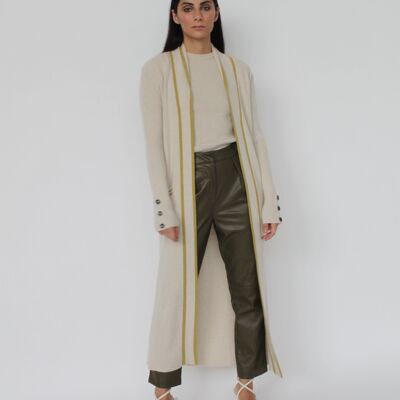 Long cashmere blend cardigan - Alda