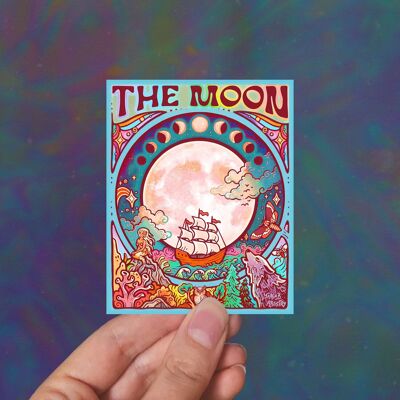 The Moon - Sticker