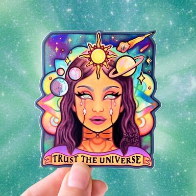 Trust the Universe - Sticker