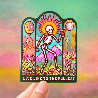 Live life to the fullest - stickers
