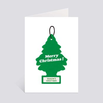 Carte "Merry Christmas - Tree" 1