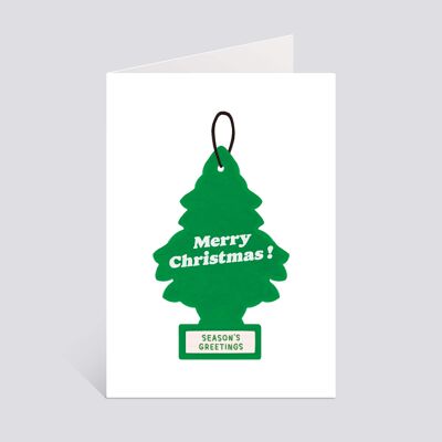 Carte "Merry Christmas - Tree"