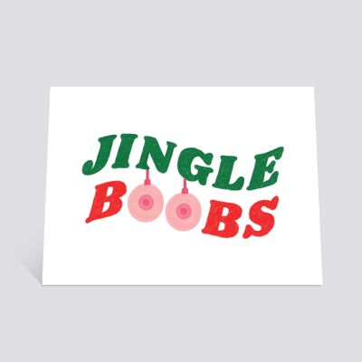 Tarjeta “Jingle Boobs”