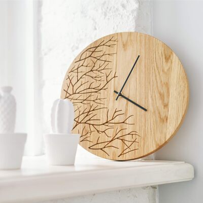 Oak Wood Wall Clock ALBERTS
