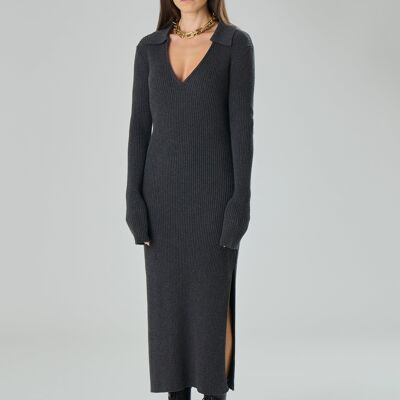 Cashmere blend knitted dress - Anita