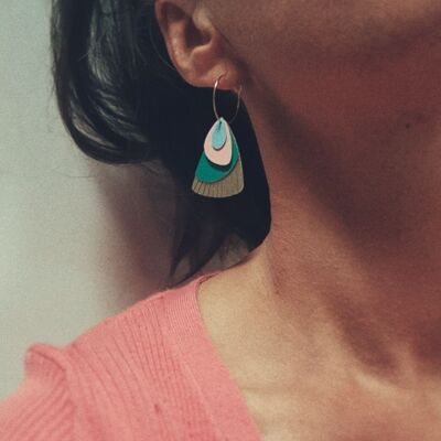 MARCELLO WESTERN capri color earrings