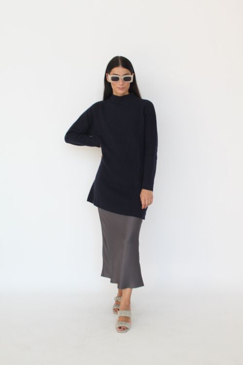 Cashmere blend knitted dress - Agnese