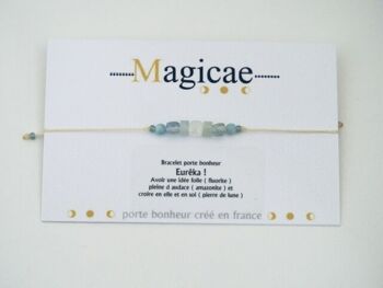 Bracelet porte bonheur EURÊKA ! 4