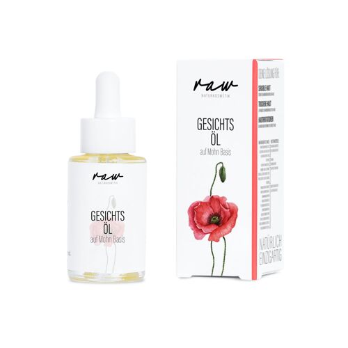 Gesichtsöl "Mohn" (bei Hautirritationen) 30ml