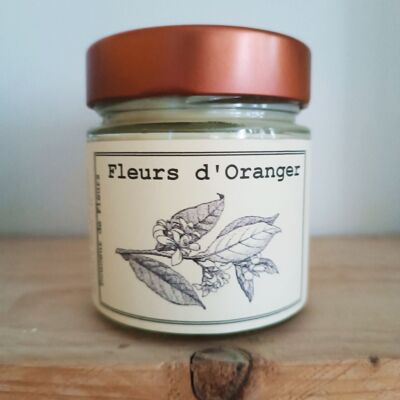 Candle 180gr Orange Blossom soy and rapeseed waxes