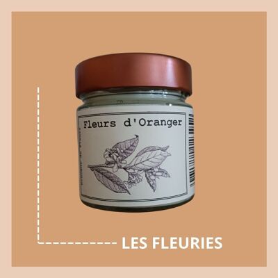 Vela 180gr Ceras de soja y colza Azahar
