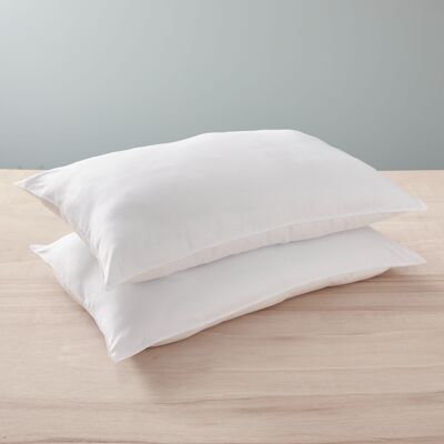 Set of 2 pillows Microfibre Range "Softness" 60 x 60 cm & 45 x 70 cm