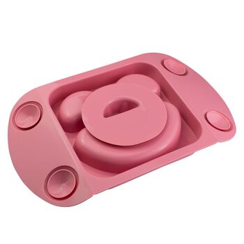 EasyMat Mini plaque d'aspiration portable avec couvercle et étui de transport (rose) 10