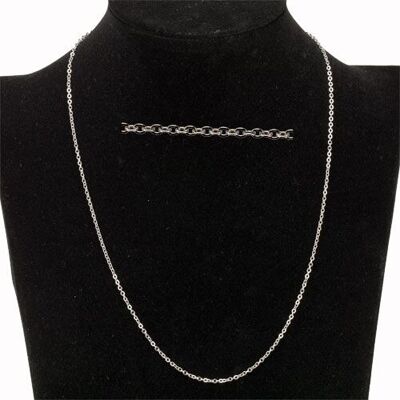 Catena per ancora in acciaio inossidabile FG, 1,6 mm, 45 cm