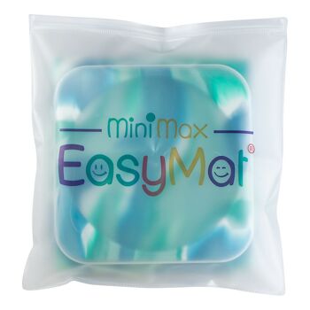 Plaque d'aspiration portative ouverte pour bébé (EasyMat MiniMax) - Océan 2