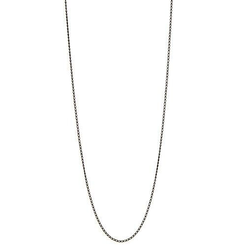 Cadena de ancla de acero inoxidable, negra 1,4 mm, 80 cm