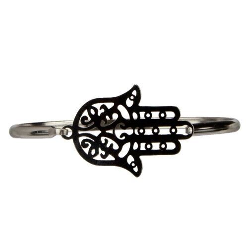 Braccialetti in acciaio inossidabile, mano di Fatima