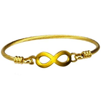 Bracelets en acier inoxydable et dorés