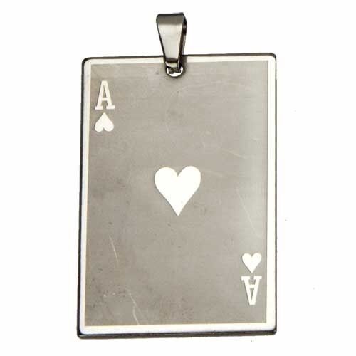 Stainless steel pendant heart As