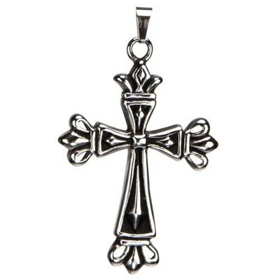 Croce pendente in acciaio inossidabile 5