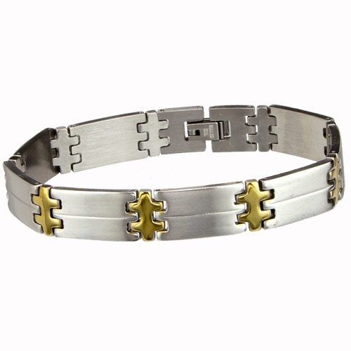 Brazalete de acero Bicolor 5
