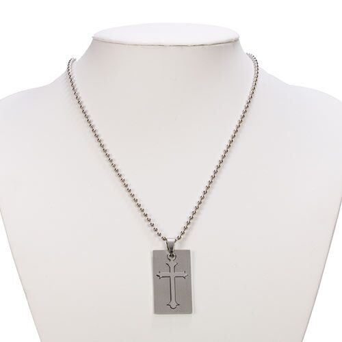 Collana in acciaio inossidabile con pendente 5