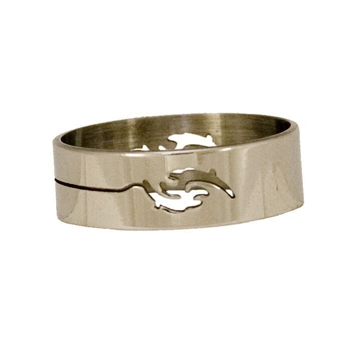 Edelstahlring, 7mm, Set