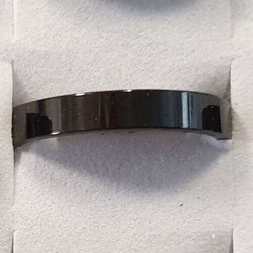 Anello in acciaio inossidabile, nero 4