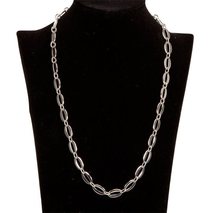 Collana in acciaio inossidabile, 52 cm 3
