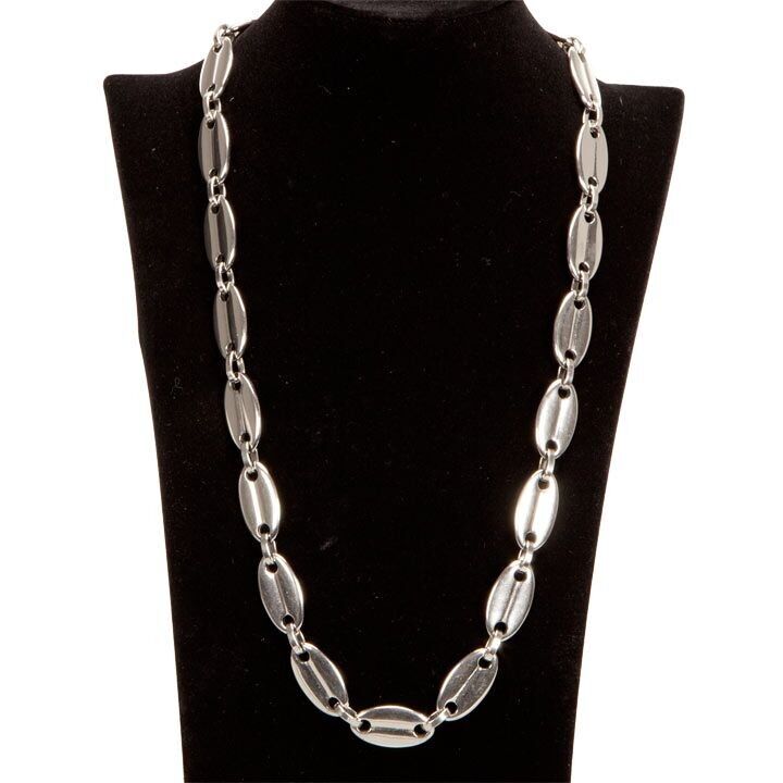 Collar de acero inoxidable, 60 cm.