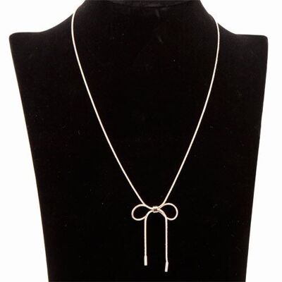 Collana alla moda in acciaio inossidabile, oro rosa 2