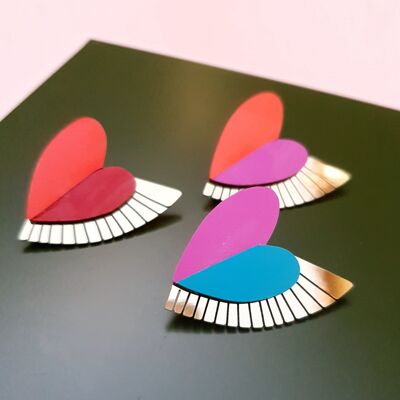 BROCHE LOVE ME coloris kyoto