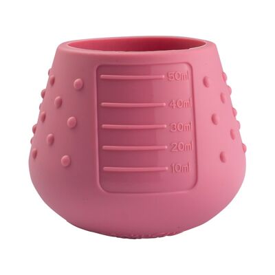 Offener Entwöhnungsbecher für Babys (DinkyCup – Pink)