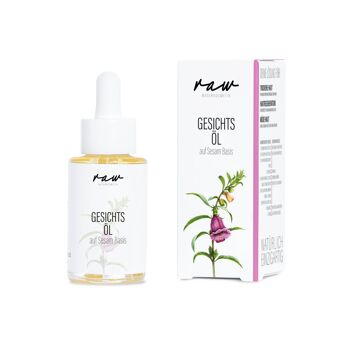 Huile visage "Sésame" (fraîcheur et vitalité) 30ml 1