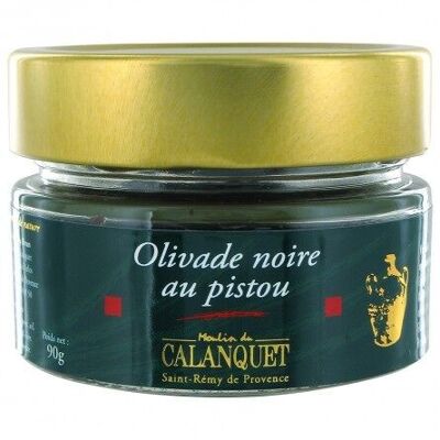 Olive Nere Spalmabili al Pistou 90 g