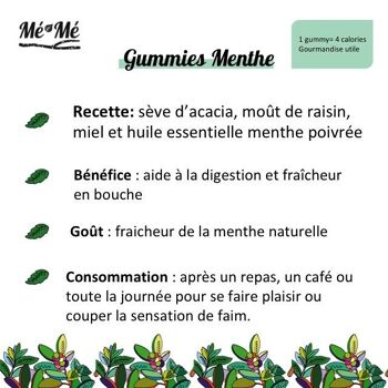 Pack thés froids et gummies Matcha & Menthe 4