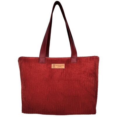 Bolso Agathe, terciopelo Terra